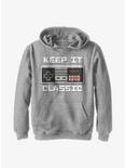 Nintendo Keep It Classic Youth Hoodie, ATH HTR, hi-res