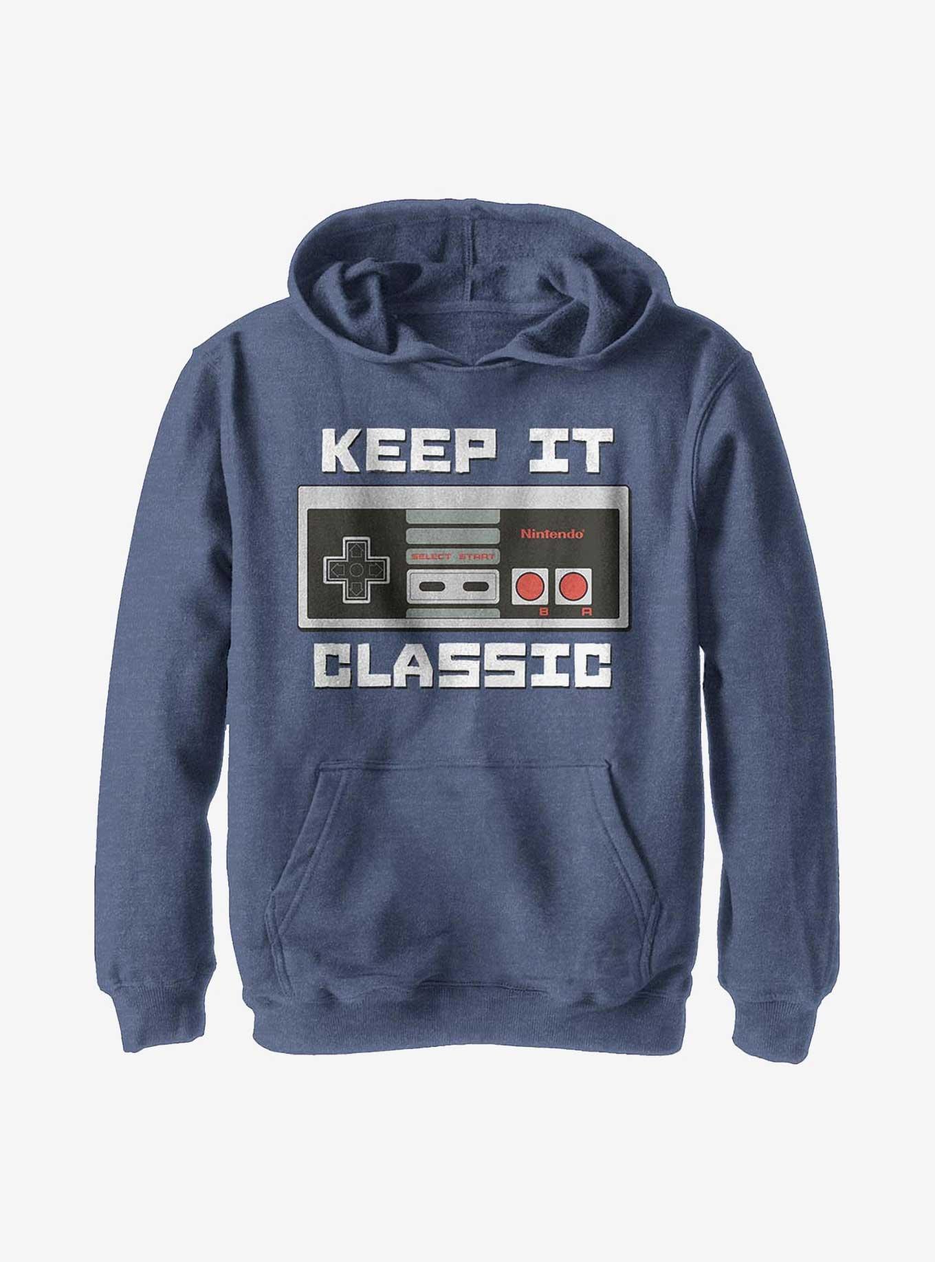 Nintendo Keep It Classic Youth Hoodie, , hi-res