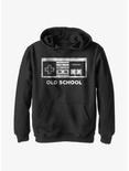 Nintendo Nes Old School Youth Hoodie, BLACK, hi-res