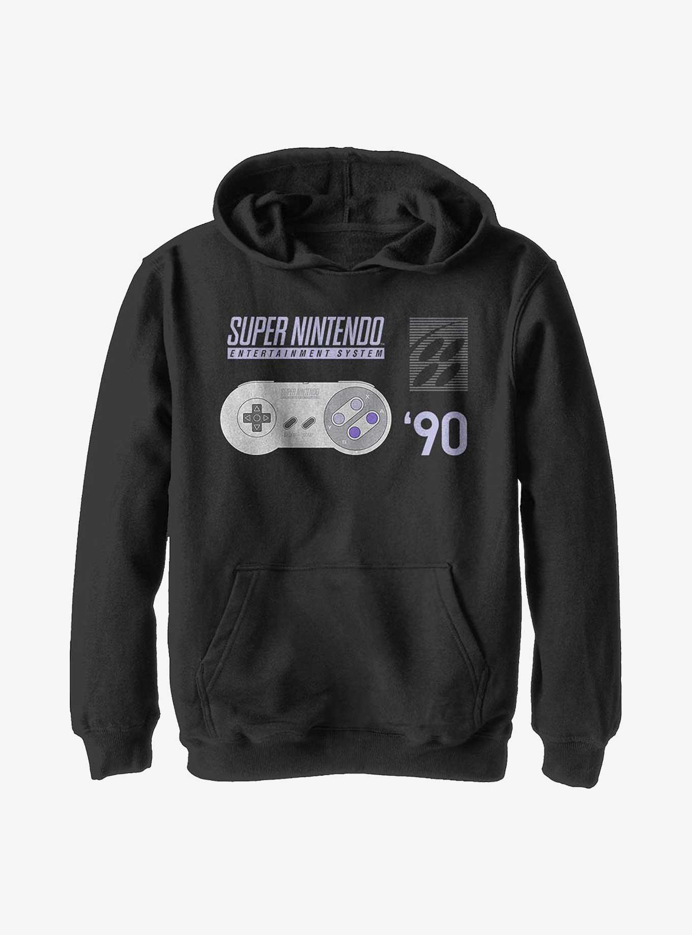 Nintendo Snes Jumble Youth Hoodie, , hi-res