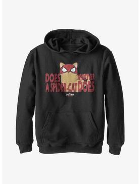 Marvel Spider-Man Cat Text Youth Hoodie, , hi-res