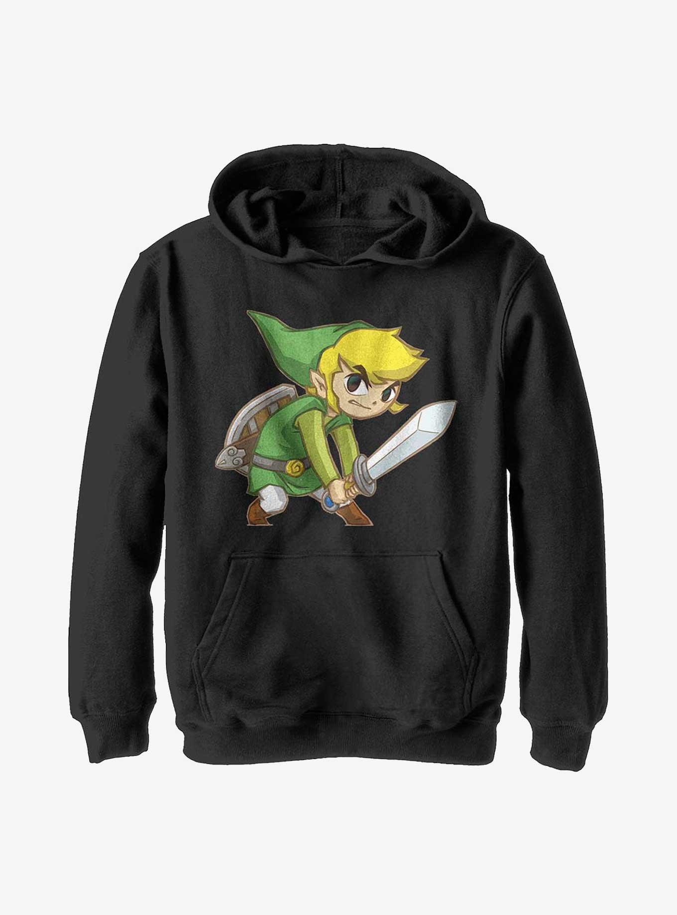 Nintendo The Legend Of Zelda Big Link Youth Hoodie, , hi-res