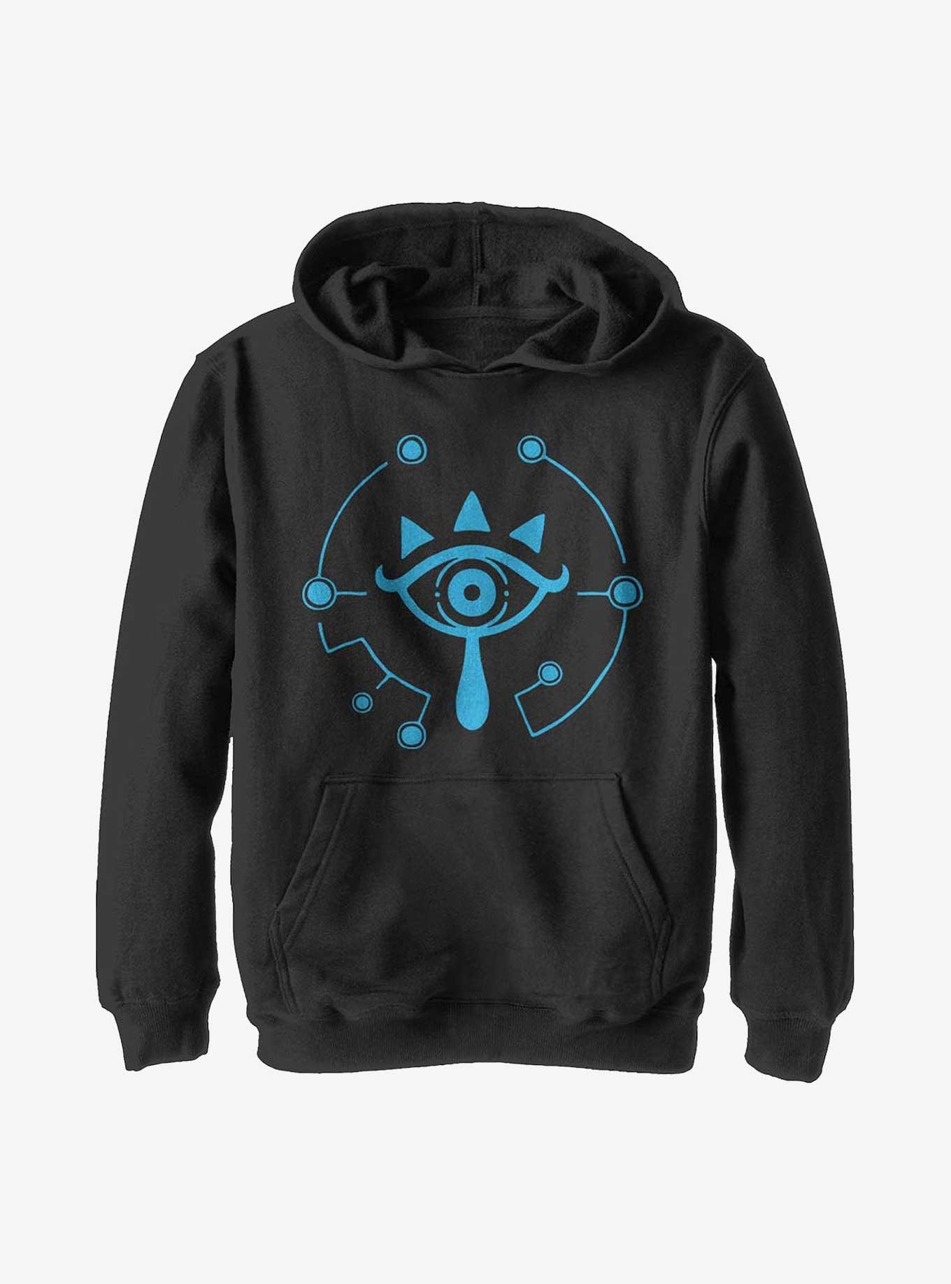 Nintendo The Legend Of Zelda: Breath Of The Wild Eye Fill Youth Hoodie, , hi-res