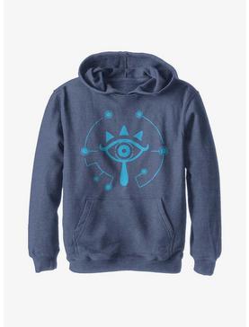 Plus Size Nintendo The Legend Of Zelda: Breath Of The Wild Eye Fill Youth Hoodie, , hi-res