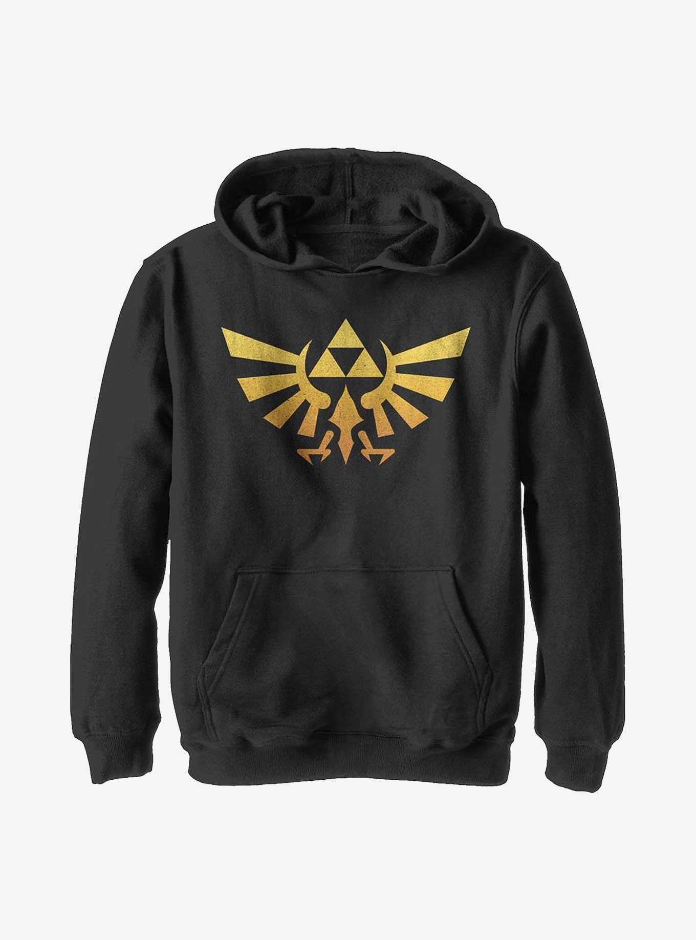 Nintendo The Legend Of Zelda Gradientforce Youth Hoodie, BLACK, hi-res