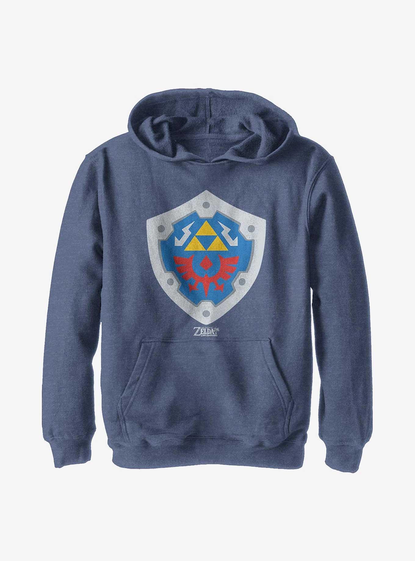 Nintendo The Legend Of Zelda Hylian Shield Youth Hoodie, , hi-res