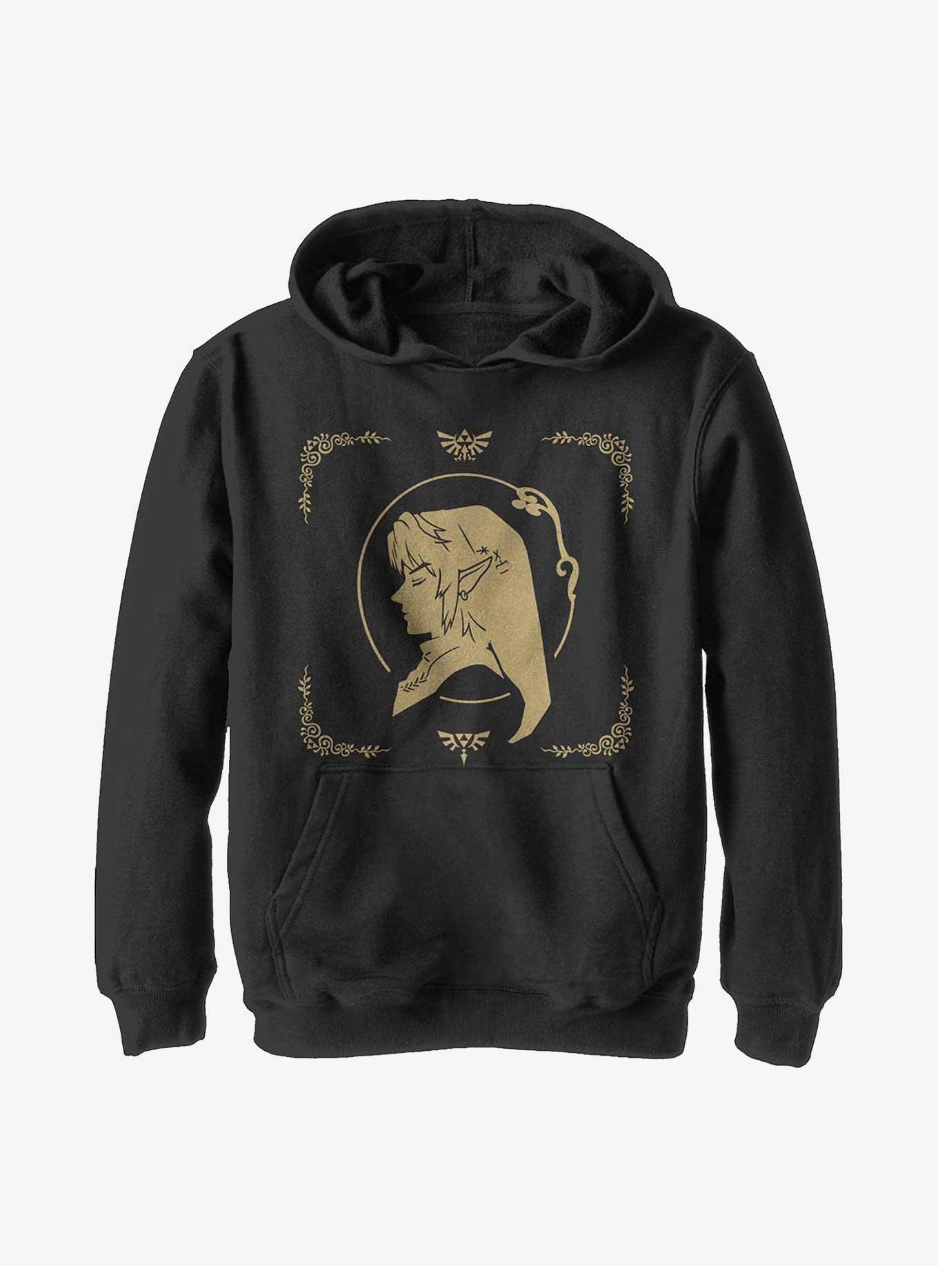Nintendo The Legend Of Zelda Look Zelda Youth Hoodie