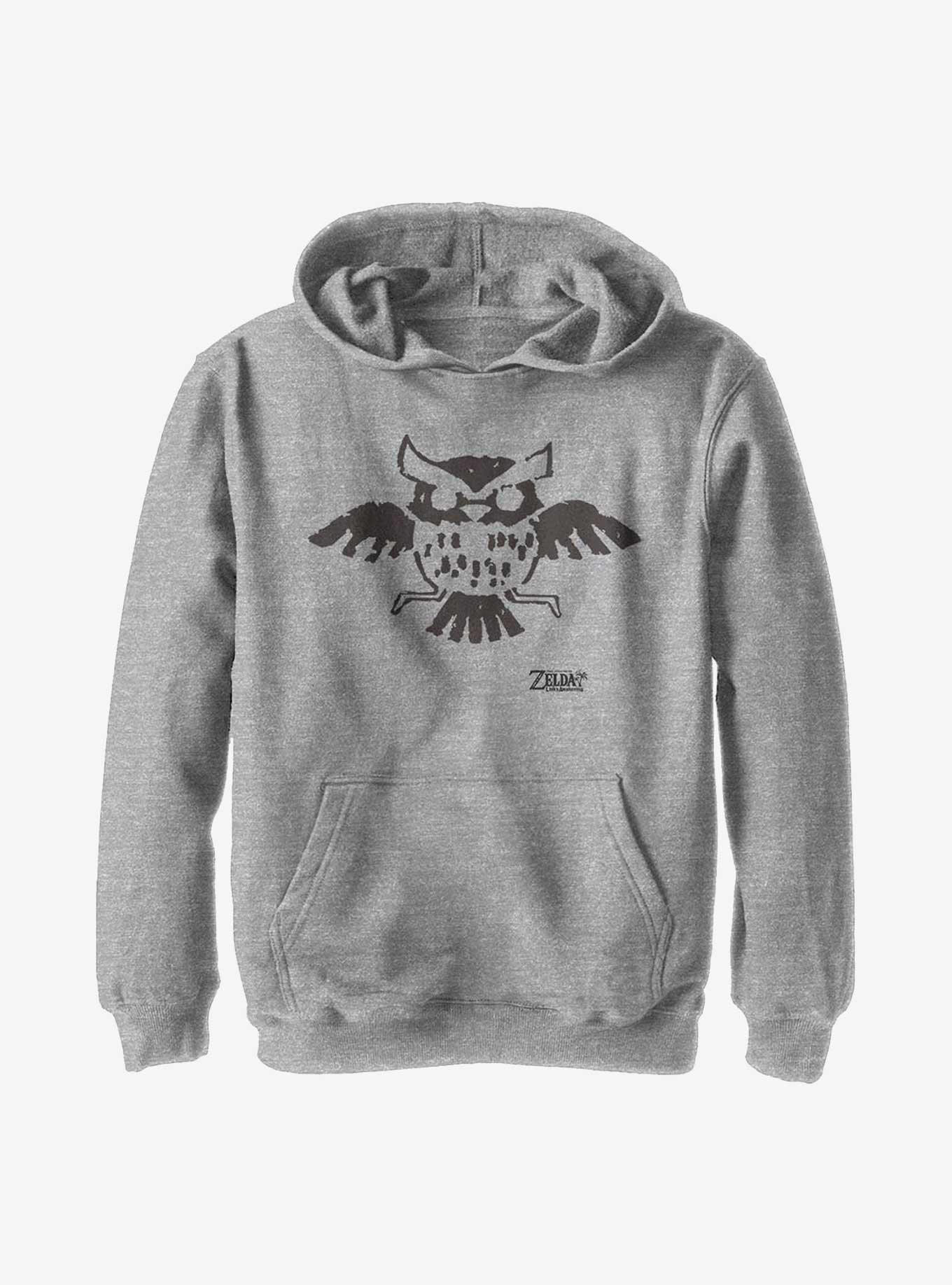 Nintendo The Legend Of Zelda Owl Glyph Youth Hoodie, , hi-res