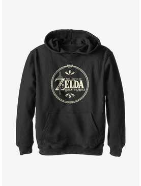 Nintendo The Legend Of Zelda Wild Logo Youth Hoodie, , hi-res