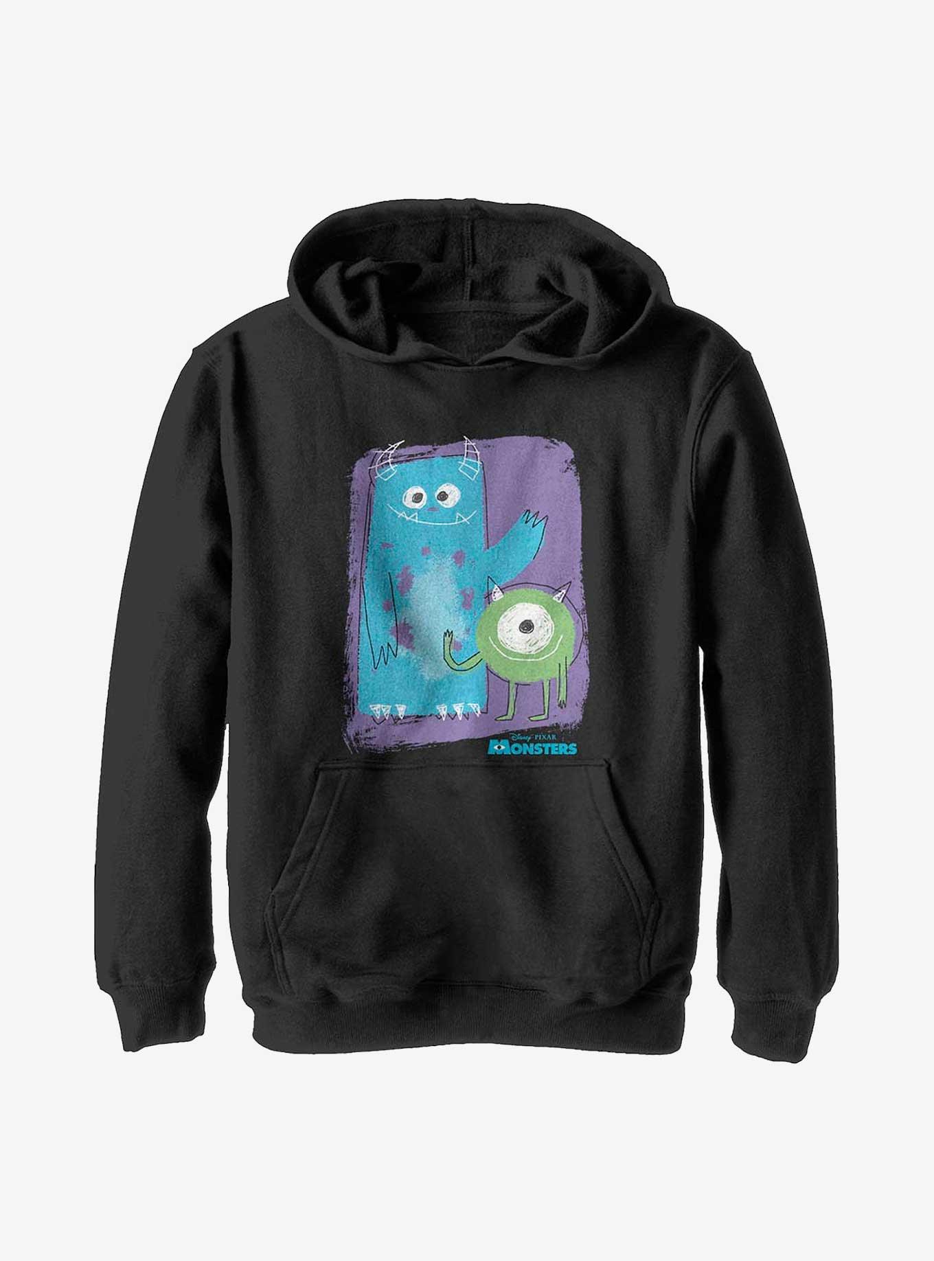 Disney Pixar Monsters, Inc. Chalk Youth Hoodie, , hi-res