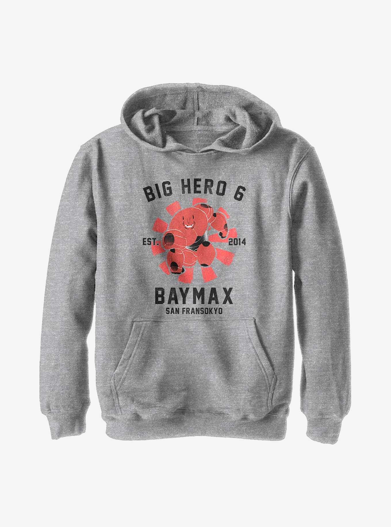 Disney Big Hero 6 Baymax Collegiate Youth Hoodie, , hi-res