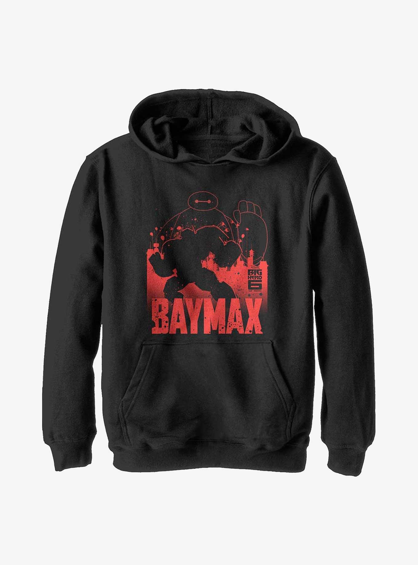 Disney Big Hero 6 Baymax Sil Youth Hoodie, , hi-res
