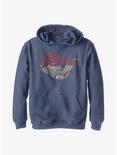 Plus Size Disney The Rescuers Down Under The Rescue Youth Hoodie, NAVY HTR, hi-res