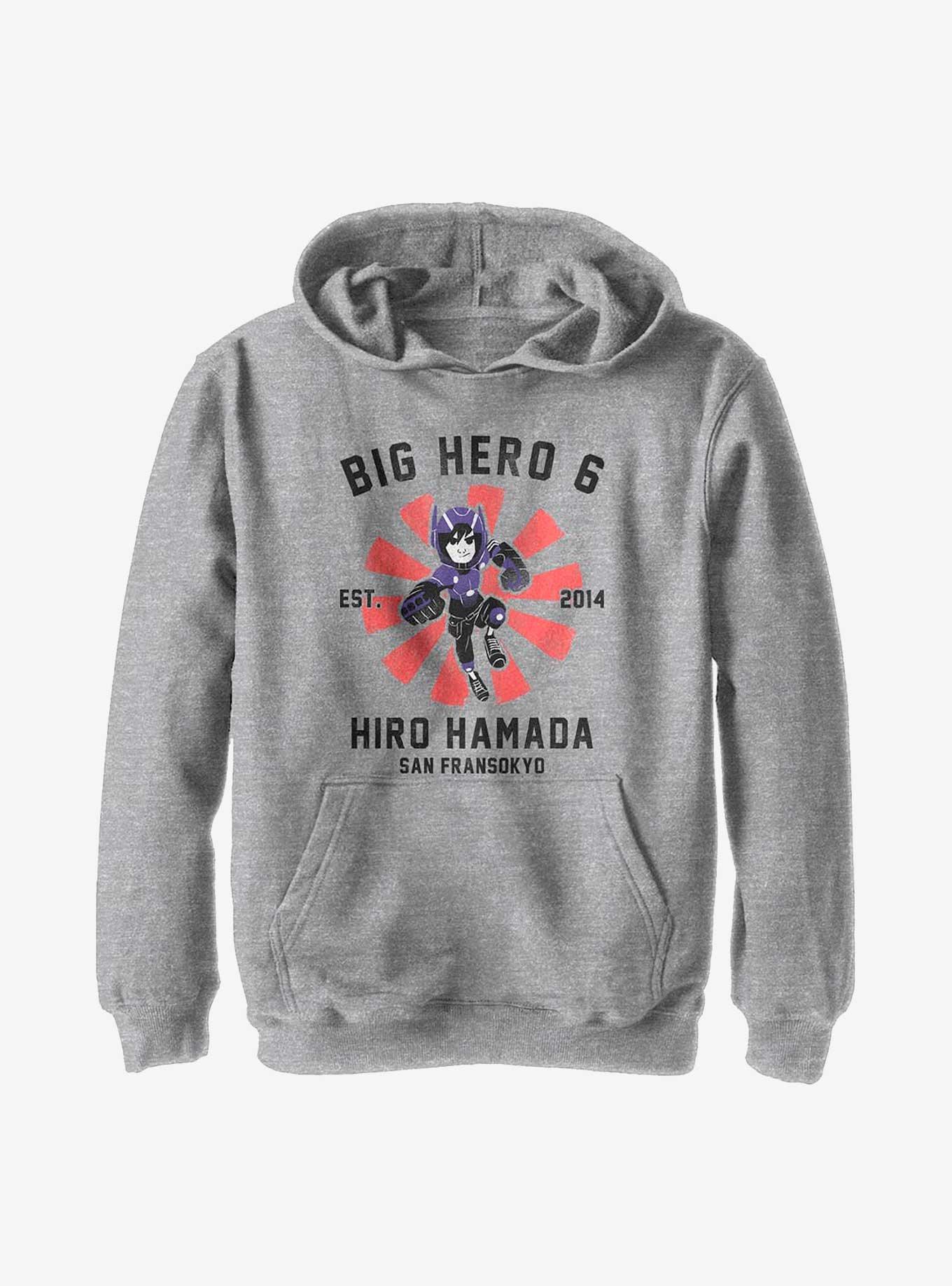 Disney Big Hero 6 Hiro Collegiate Youth Hoodie, , hi-res