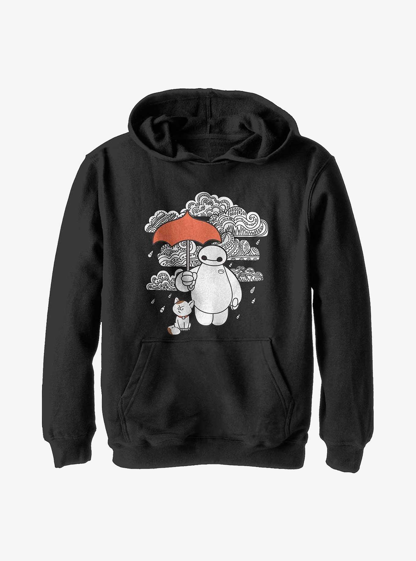 Disney Big Hero 6 Patterned Baymax Youth Hoodie, , hi-res