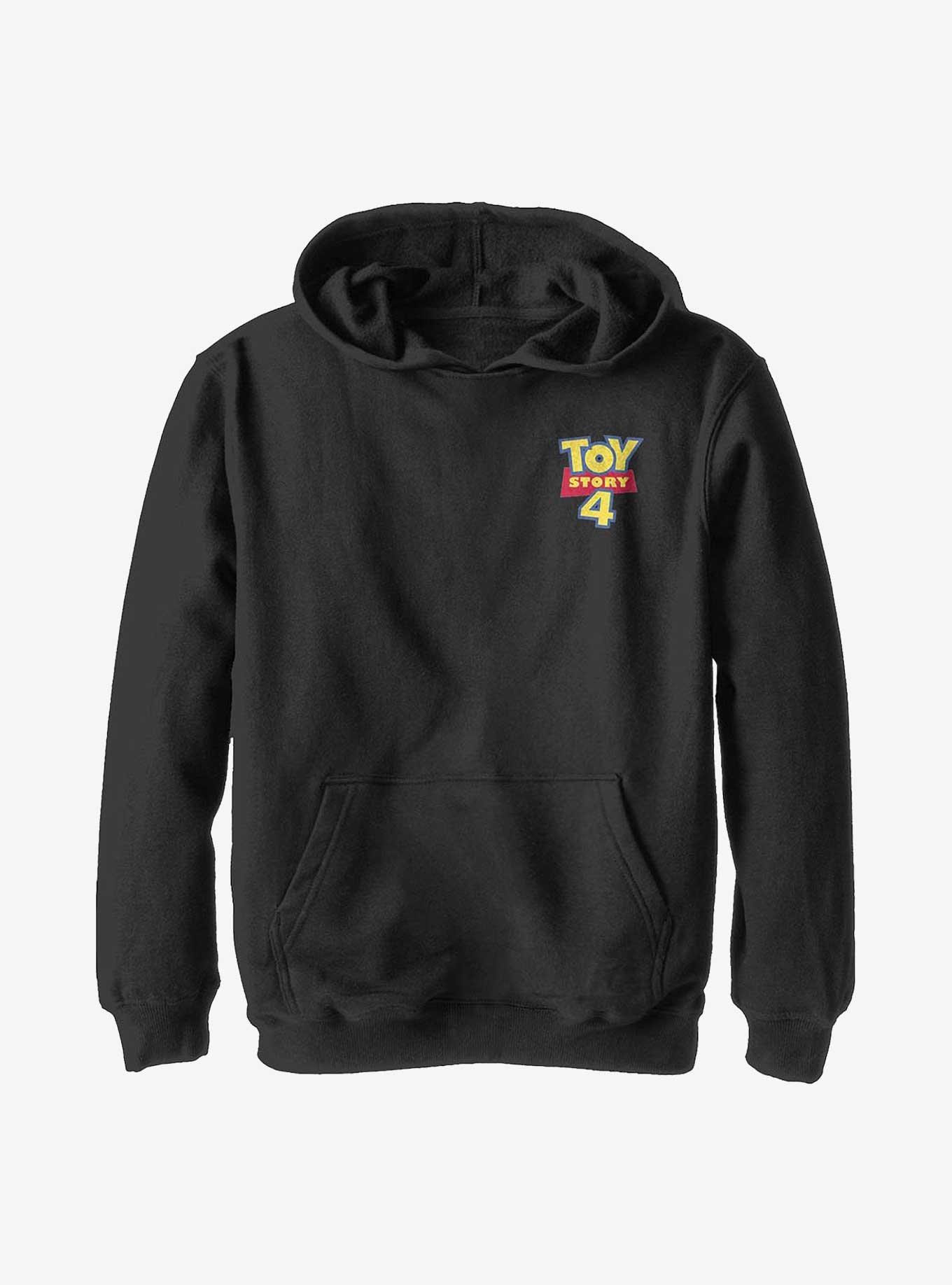 Disney Pixar Toy Story 4 Chest Color Logo Youth Hoodie, , hi-res