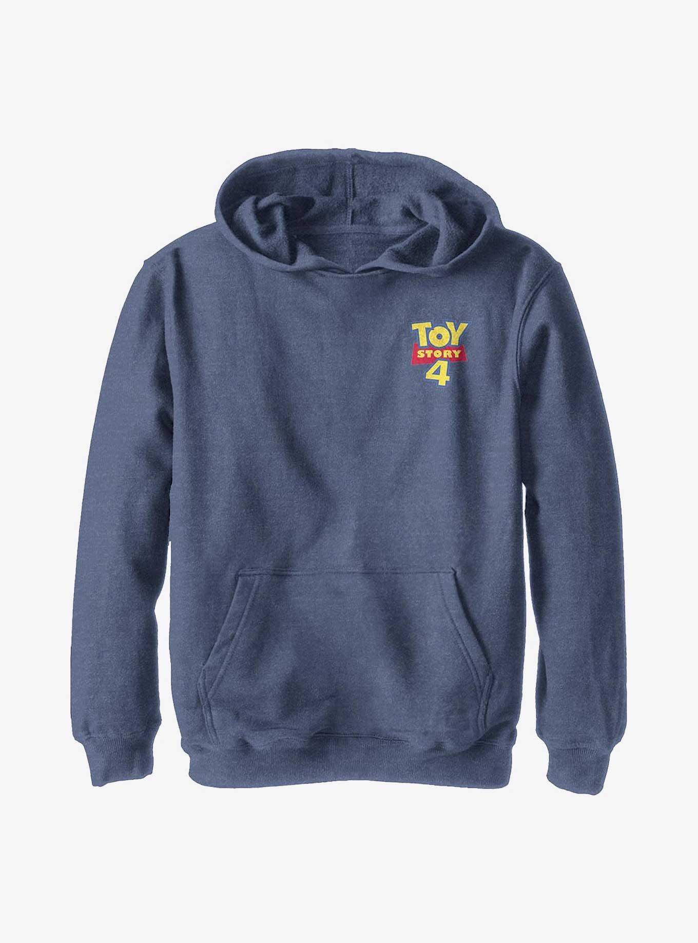 Disney Pixar Toy Story 4 Chest Color Logo Youth Hoodie, , hi-res