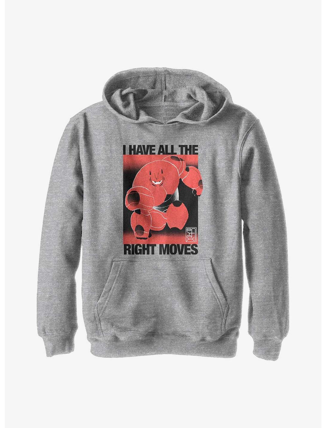 Disney Big Hero 6 Right Moves Youth Hoodie, ATH HTR, hi-res