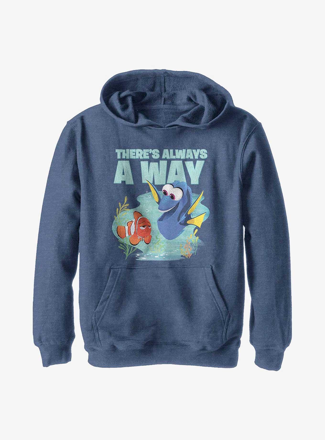 Disney Pixar Finding Nemo Always A Way Youth Hoodie, , hi-res