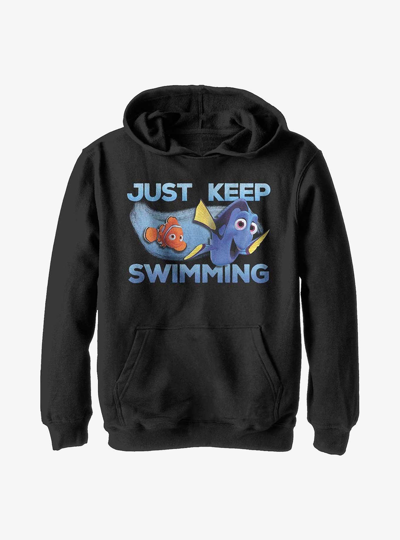 Disney Pixar Finding Nemo Just Swimming Youth Hoodie, , hi-res