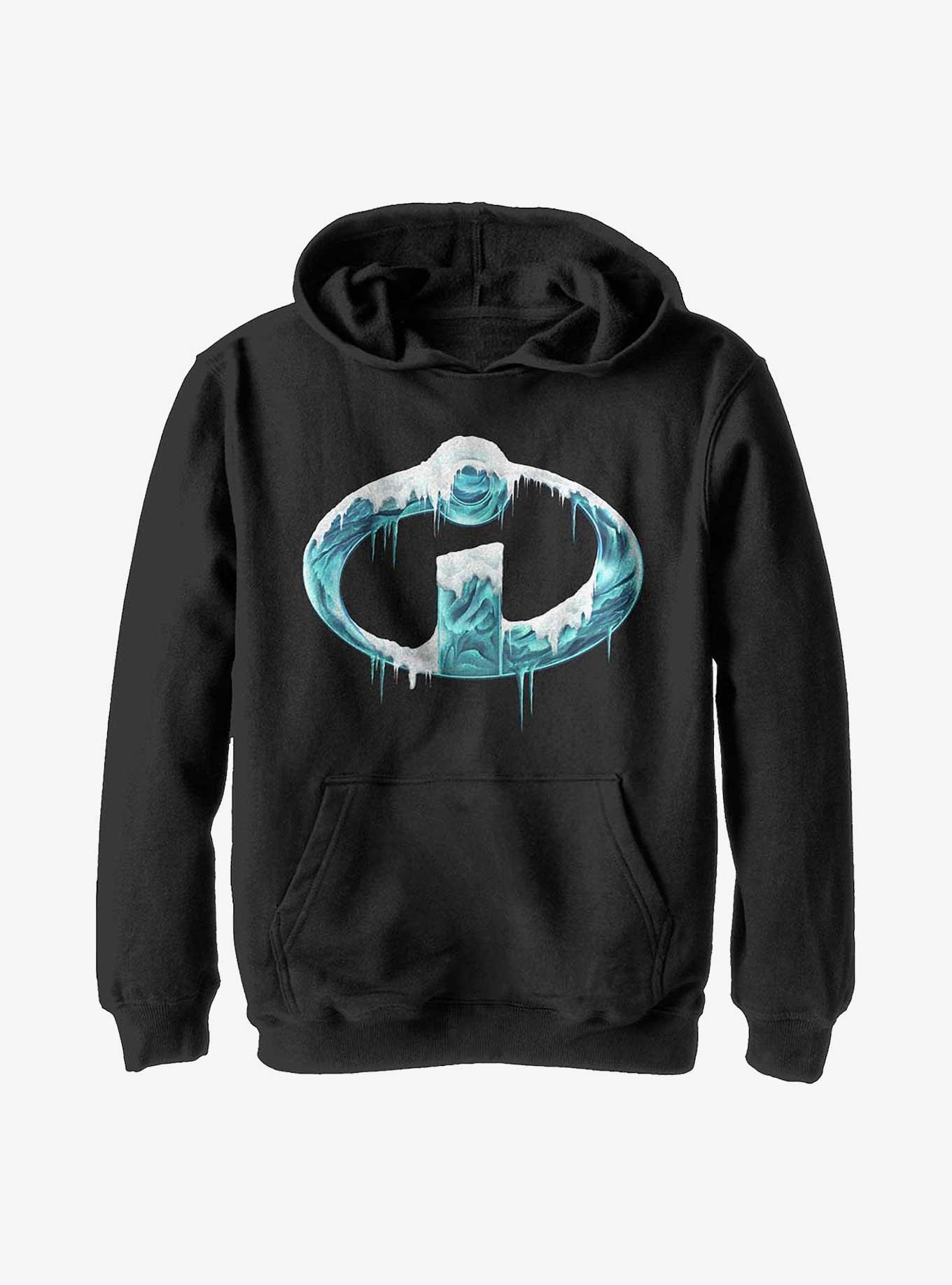 Disney Pixar The Incredibles Frost Logo Youth Hoodie, , hi-res