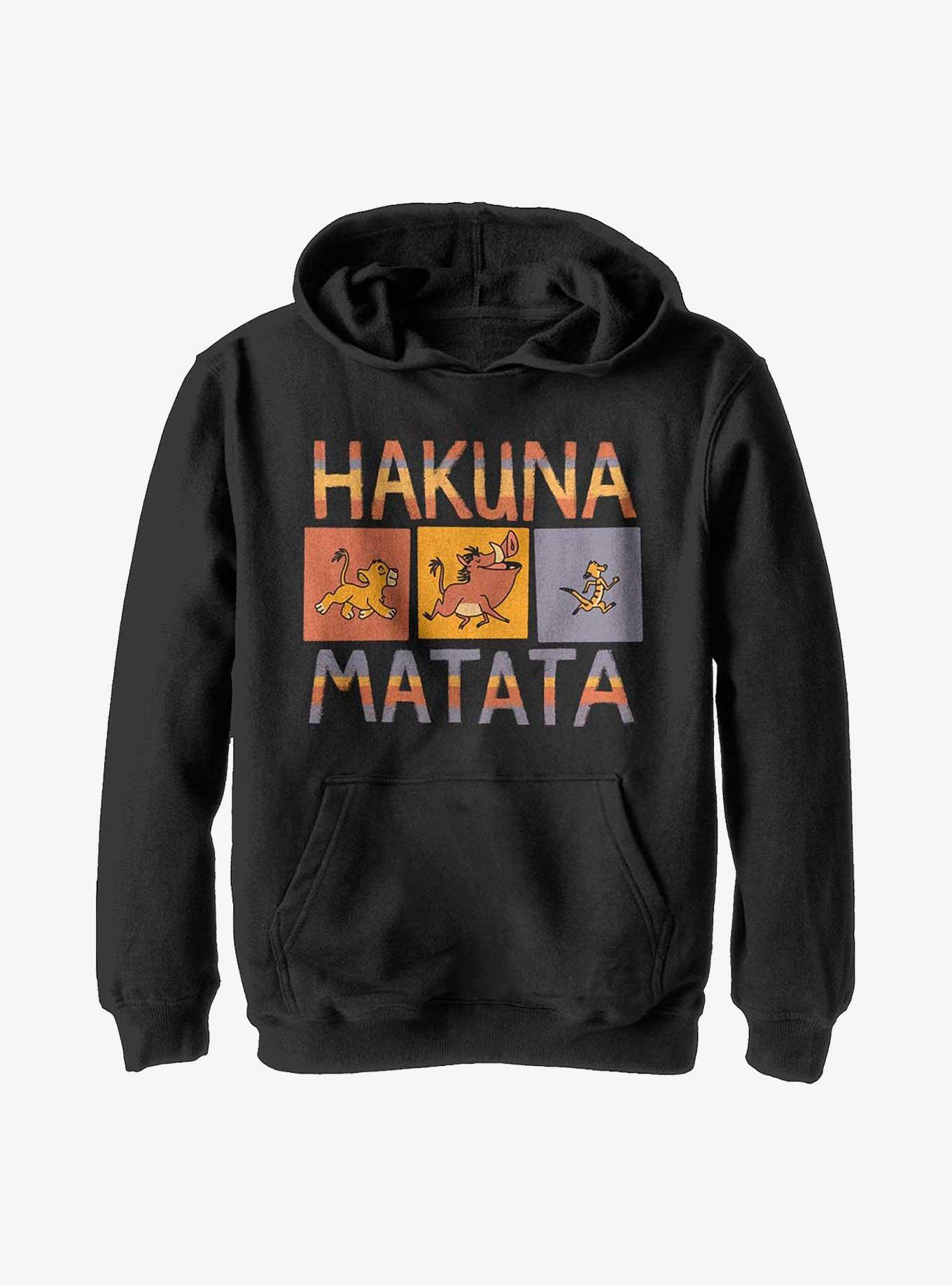 Disney The Lion King Hakuna Matata Box Youth Hoodie, , hi-res