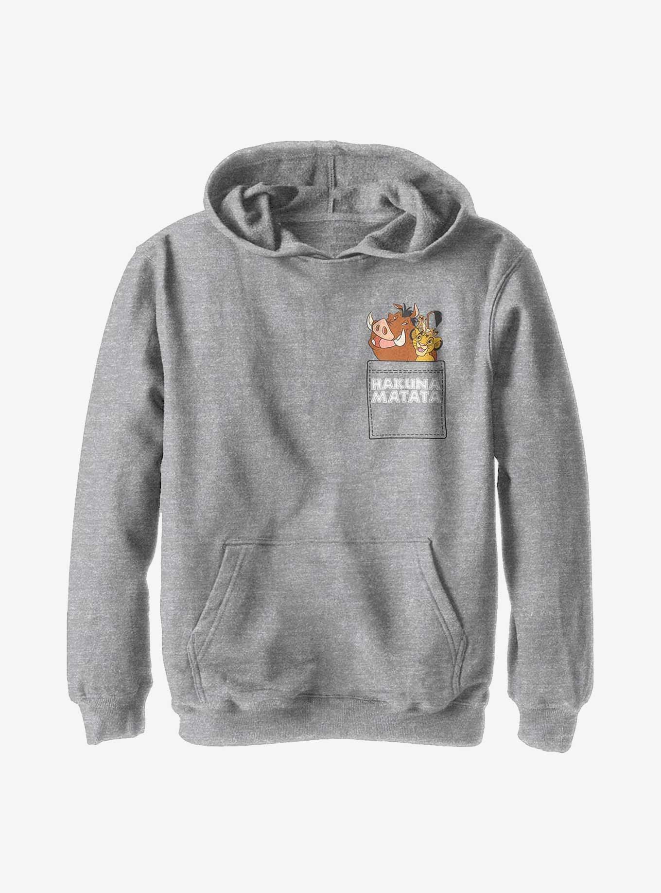 Disney The Lion King Hakuna Pocket Youth Hoodie, , hi-res