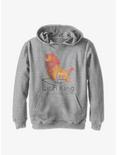 Disney The Lion King Scribble King Youth Hoodie, ATH HTR, hi-res