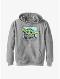 Star Wars The Mandalorian Child Box Youth Hoodie, ATH HTR, hi-res
