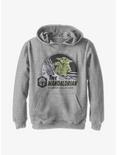 Star Wars The Mandalorian Child In Space Youth Hoodie, ATH HTR, hi-res