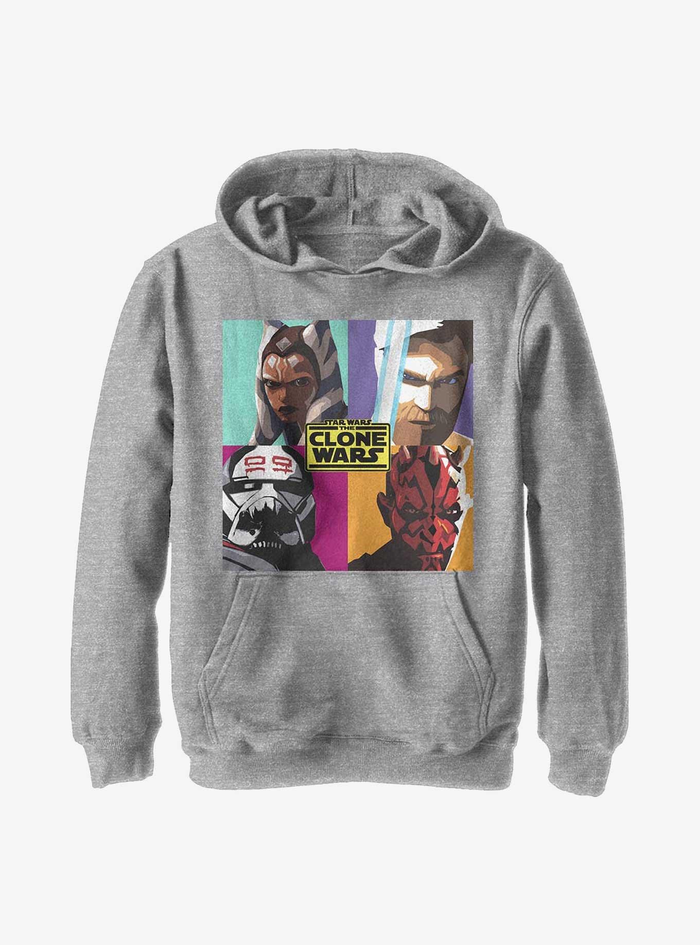 Star Wars: The Clone Wars Clone Wars Pop Youth Hoodie, , hi-res