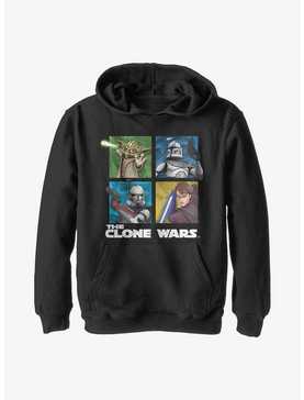 Star Wars: The Clone Wars Panel Four Youth Hoodie, , hi-res