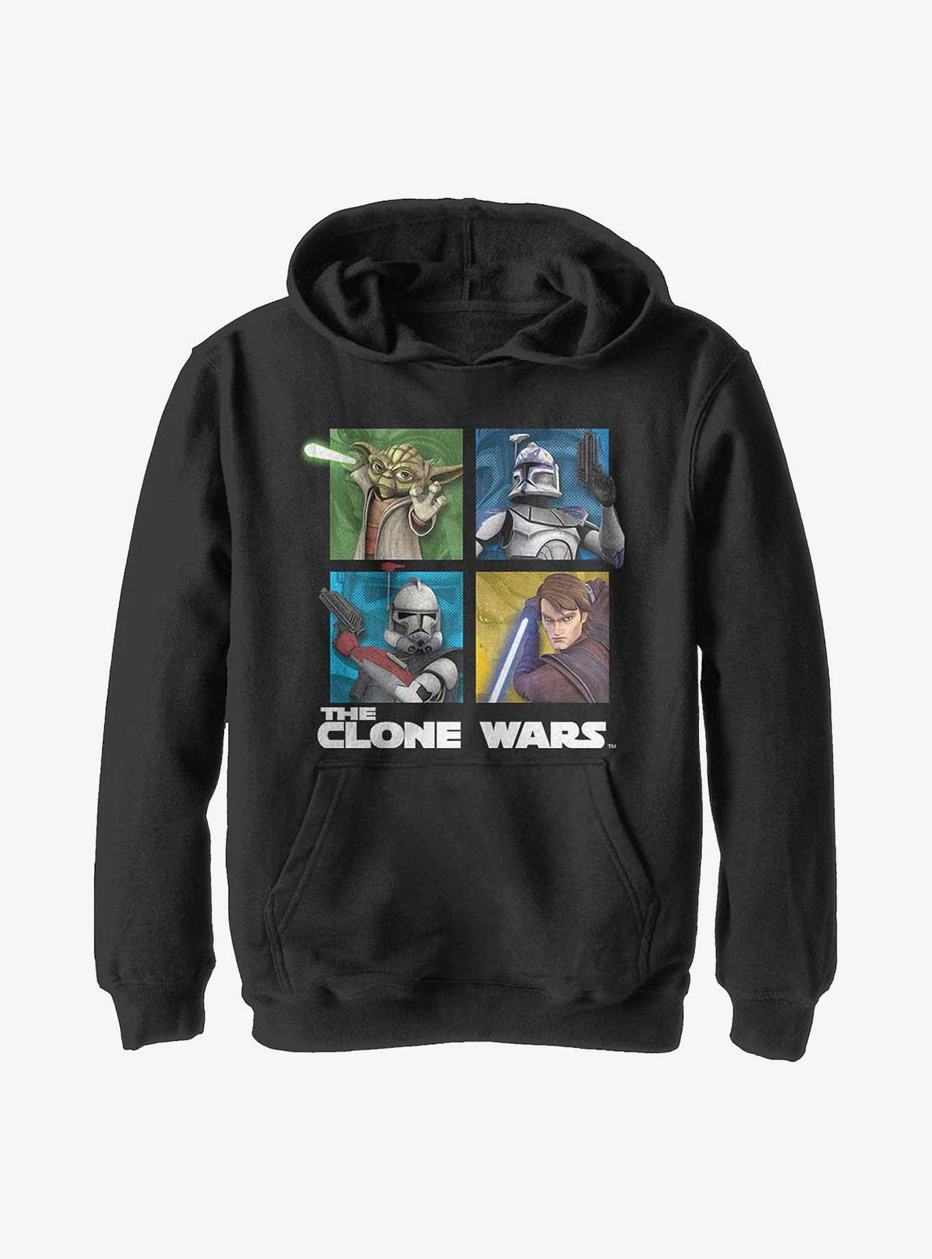 Star Wars: The Clone Wars Panel Four Youth Hoodie, , hi-res