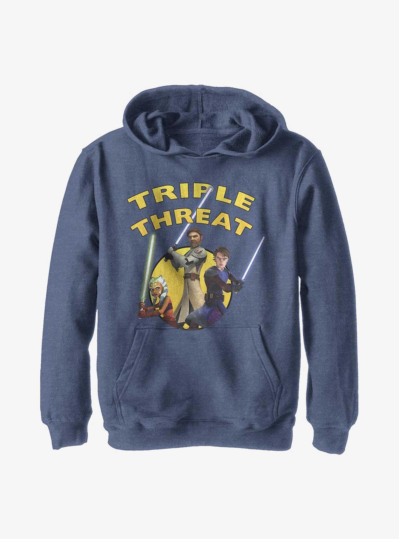 Star Wars: The Clone Wars Triple Threat Youth Hoodie, , hi-res