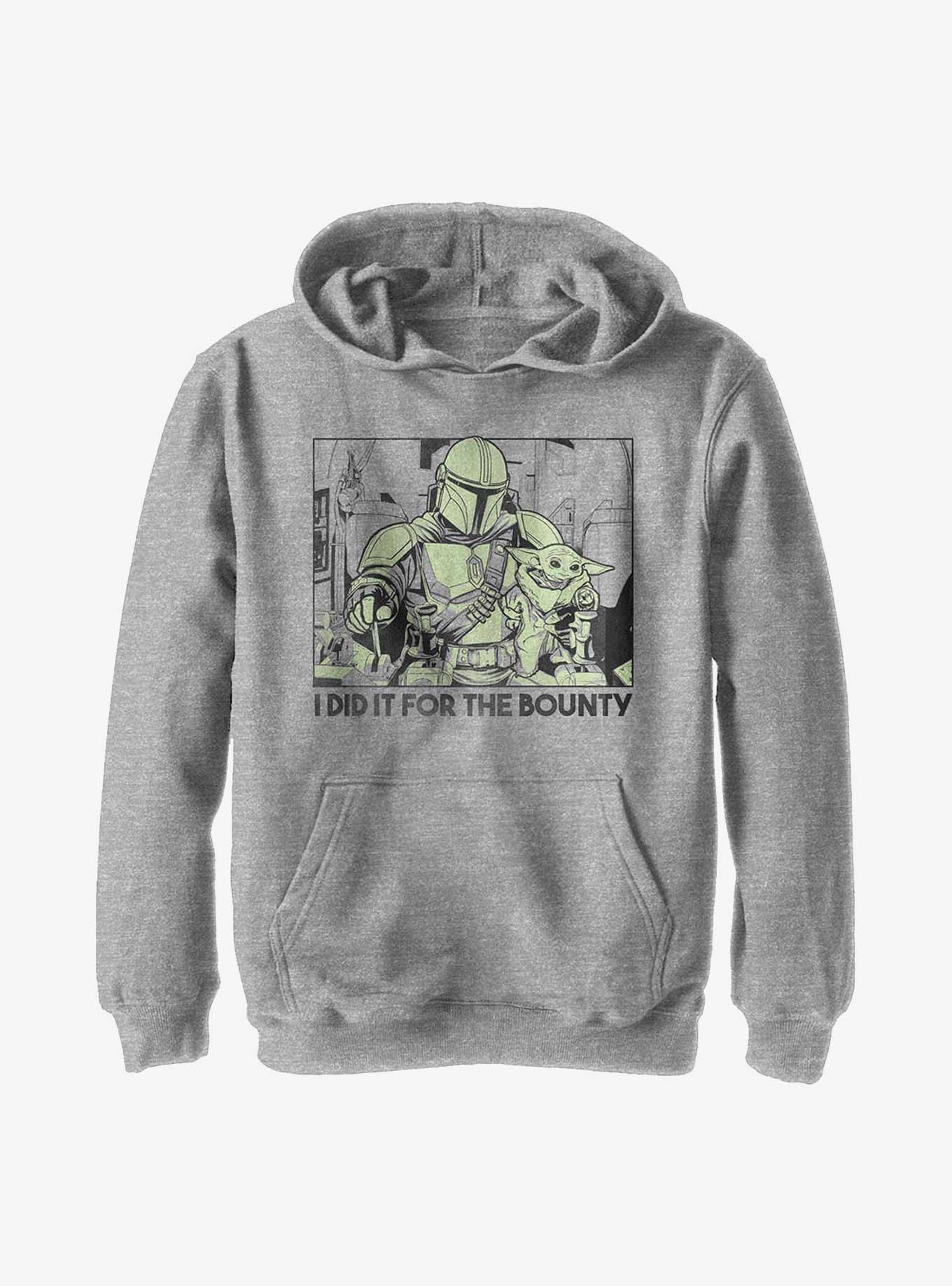 Star Wars The Mandalorian Logo Youth Hoodie, , hi-res