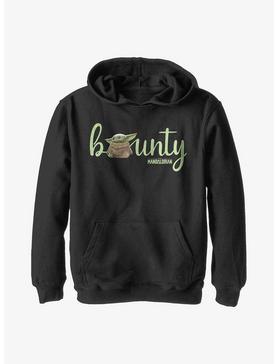 Star Wars The Mandalorian Bounty Text Youth Hoodie, , hi-res