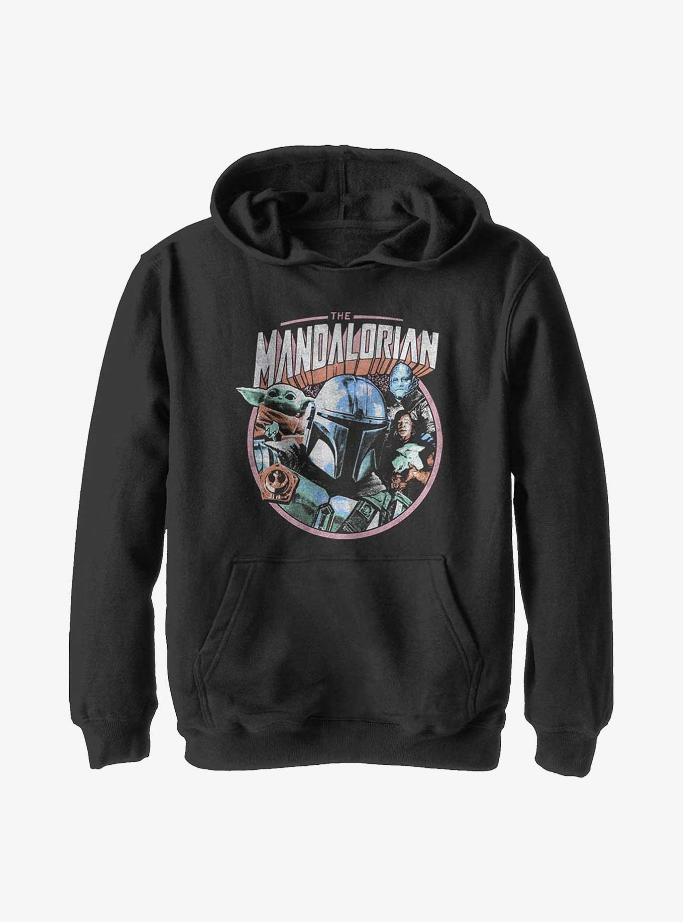 Star Wars The Mandalorian Pop Crew Youth Hoodie, , hi-res