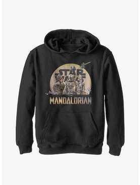 Star Wars The Mandalorian Character Action Pose Youth Hoodie, , hi-res
