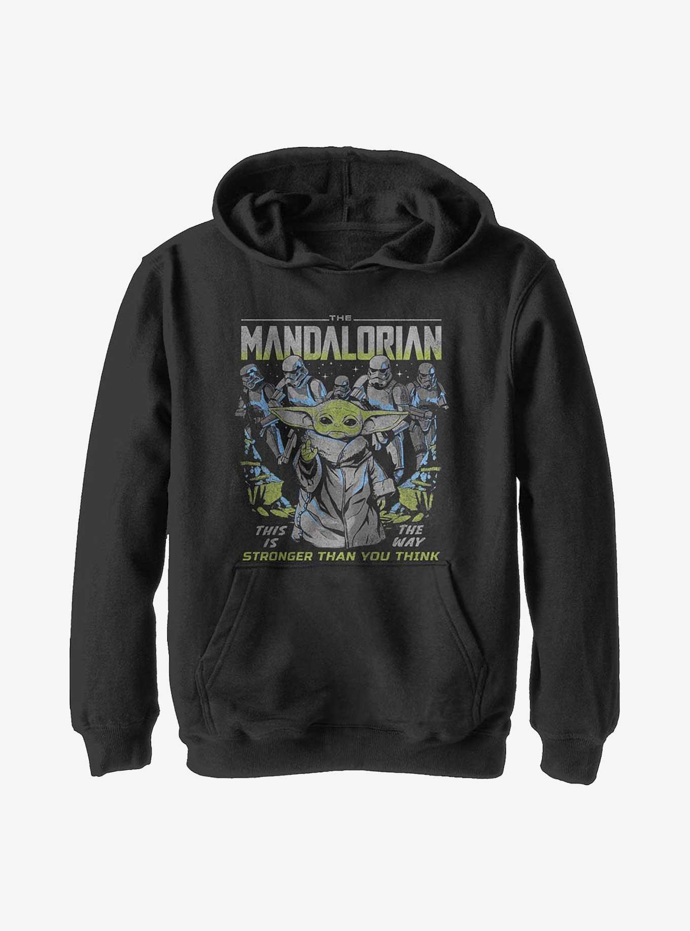 Star Wars The Mandalorian Storm Child Youth Hoodie, , hi-res