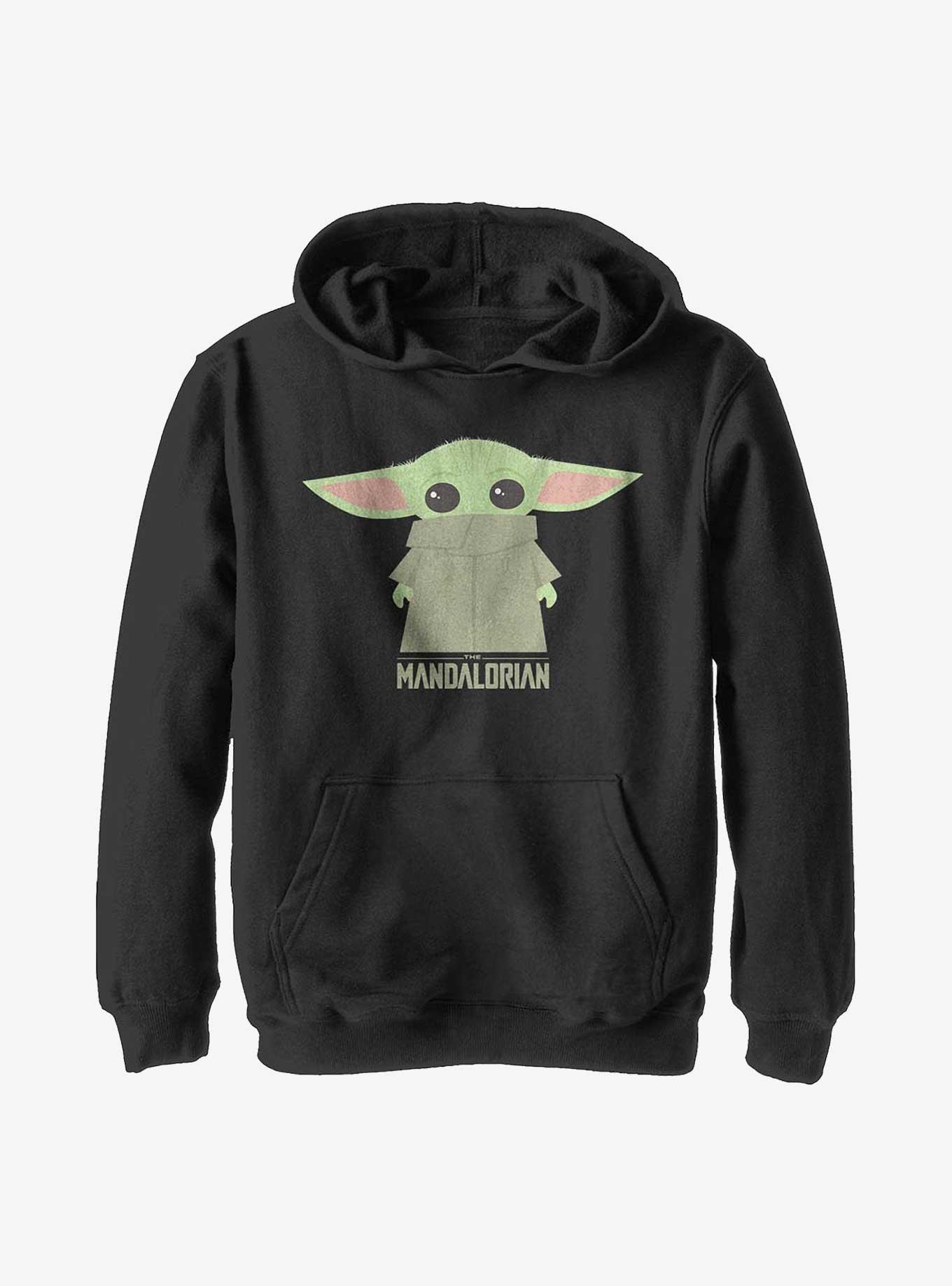 Star Wars The Mandalorian The Child Covered Face Youth Hoodie, , hi-res