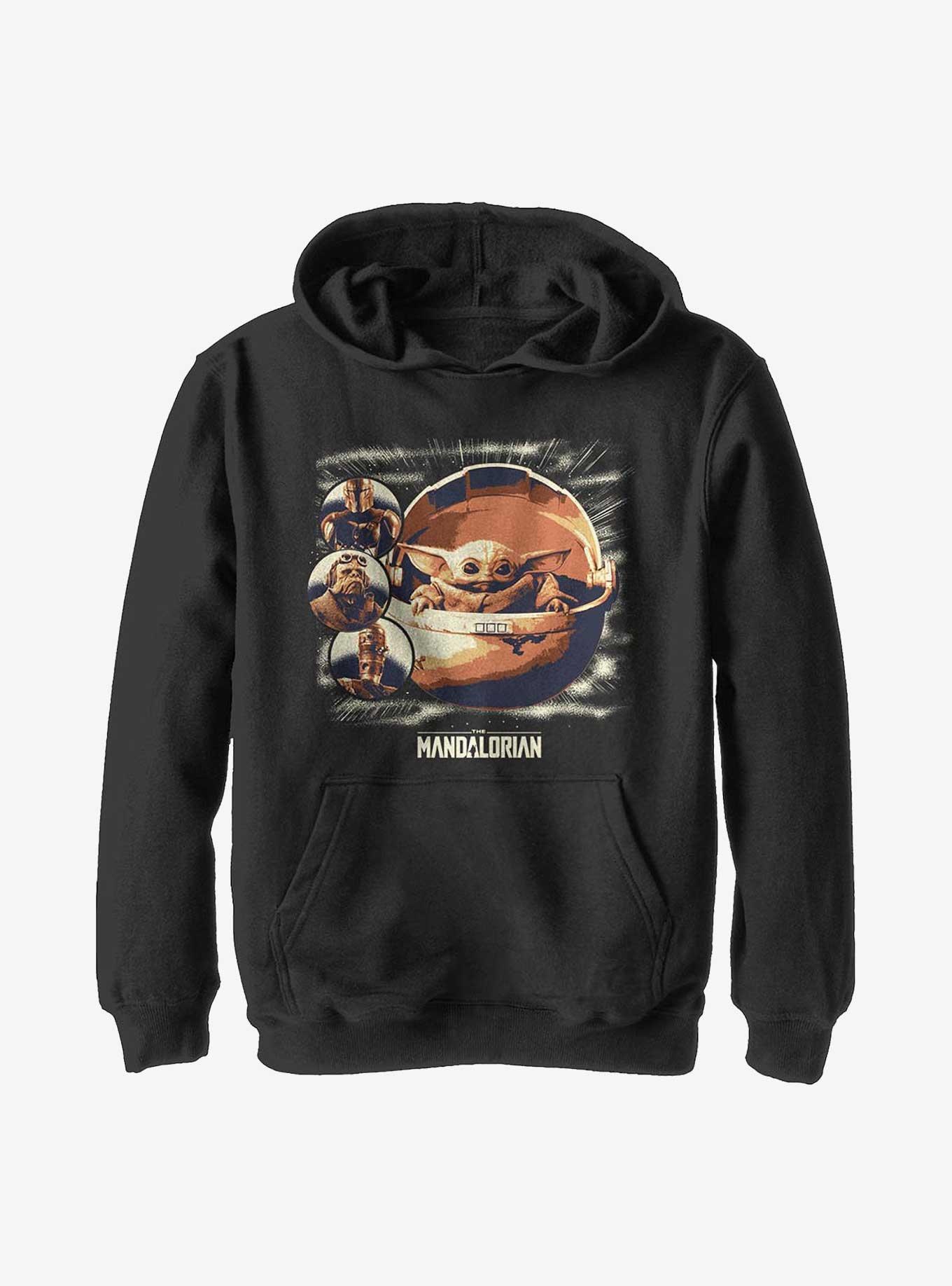 Star Wars The Mandalorian Child Group Youth Hoodie, , hi-res