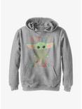 Plus Size Star Wars The Mandalorian Cutest Little Child Youth Hoodie, ATH HTR, hi-res
