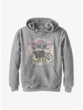 Star Wars The Mandalorian Cutesy The Child Youth Hoodie, ATH HTR, hi-res