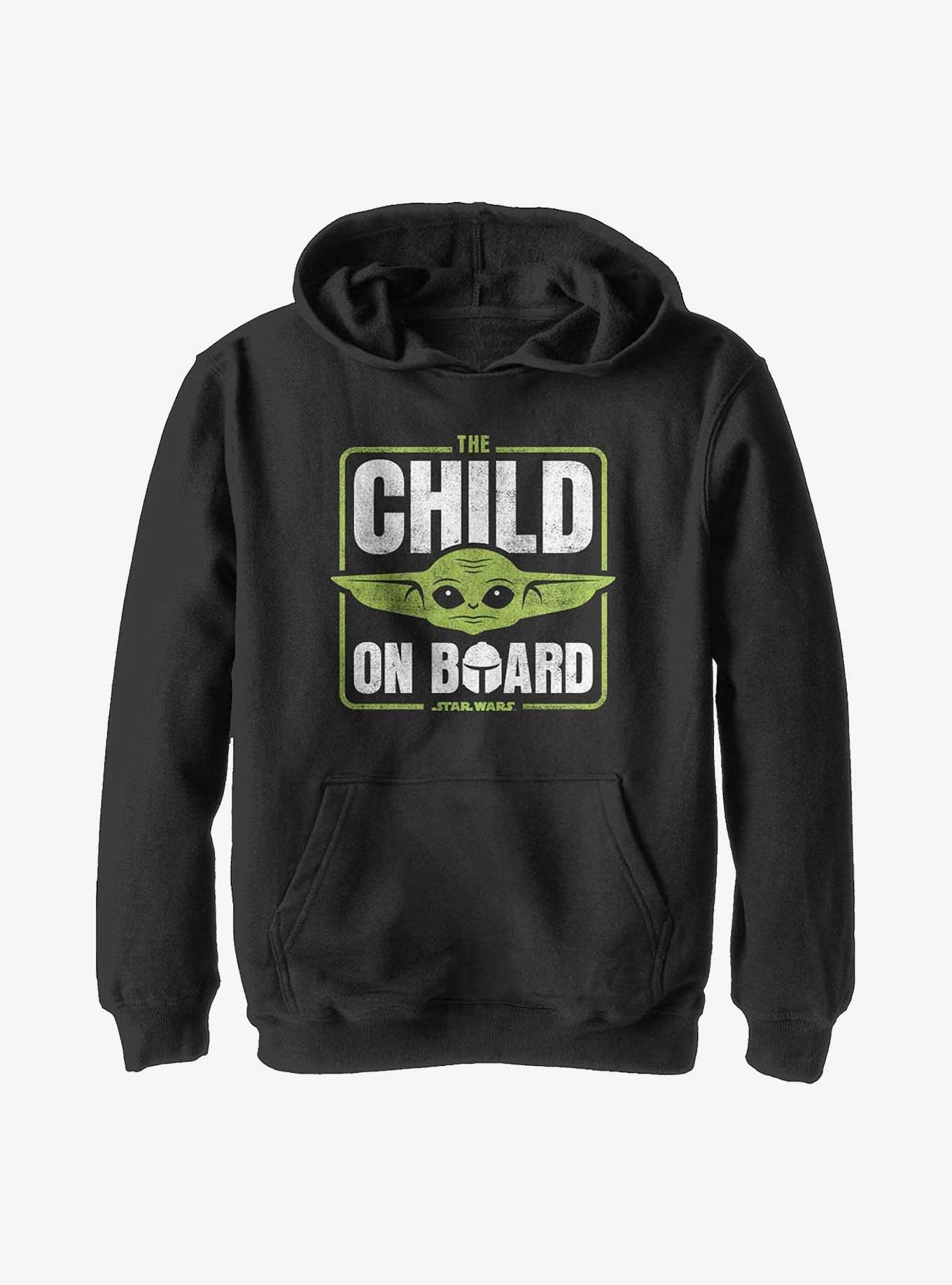 Star Wars The Mandalorian Get On Board Youth Hoodie, , hi-res
