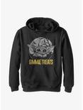 Star Wars The Mandalorian Gimme Treats Child Youth Hoodie, BLACK, hi-res