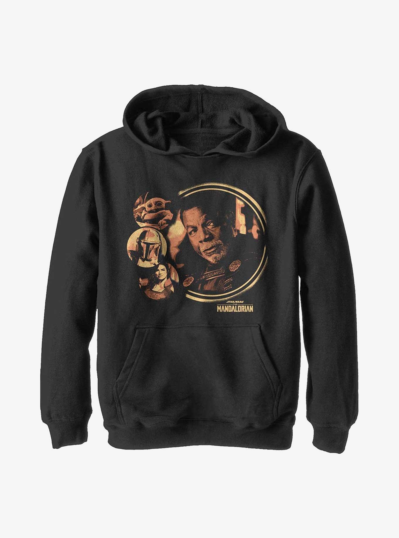 Star Wars The Mandalorian Greef Group Youth Hoodie, , hi-res