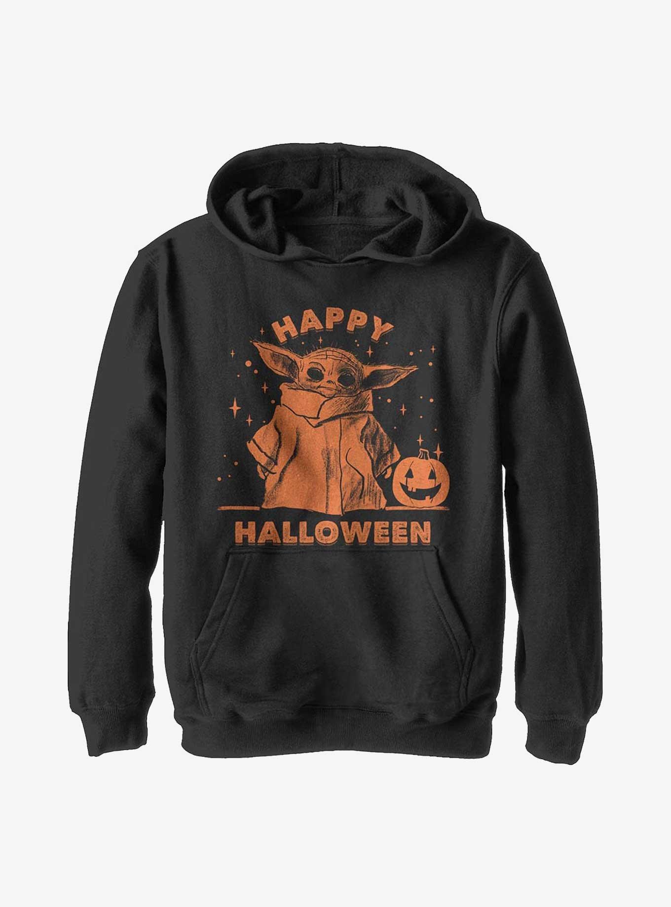 Star Wars The Mandalorian Happy Halloween Youth Hoodie, , hi-res
