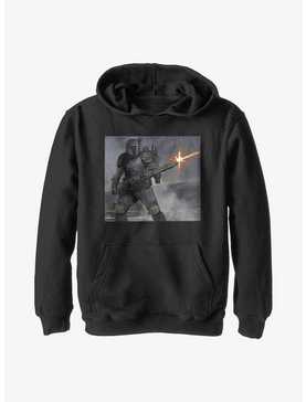 Star Wars The Mandalorian Fire Youth Hoodie, , hi-res