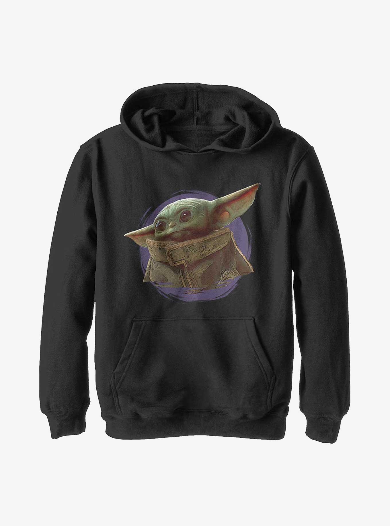 Star Wars The Mandalorian Orange Ball Youth Hoodie, , hi-res