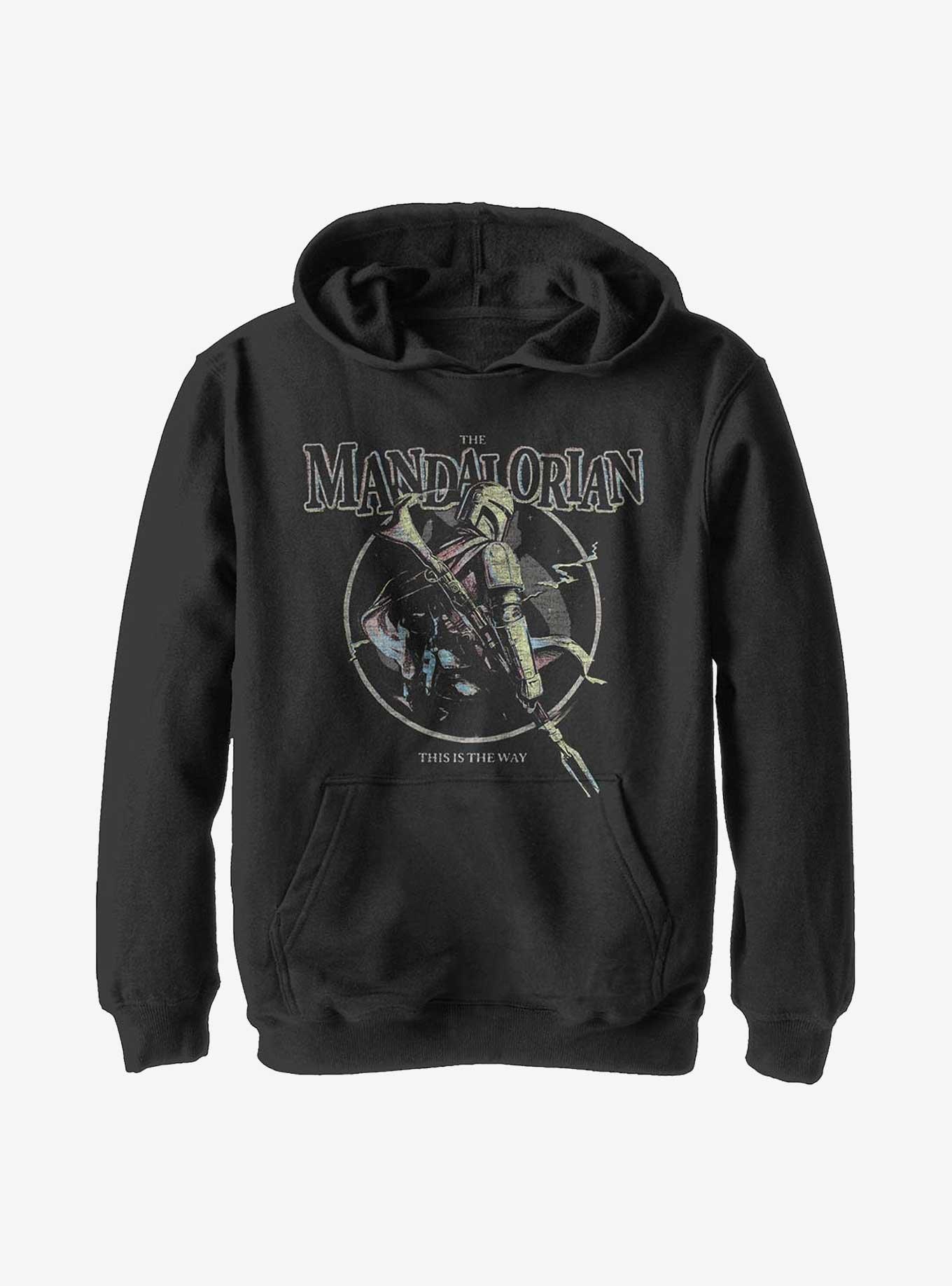 Star Wars The Mandalorian Pastel Pop Youth Hoodie, , hi-res